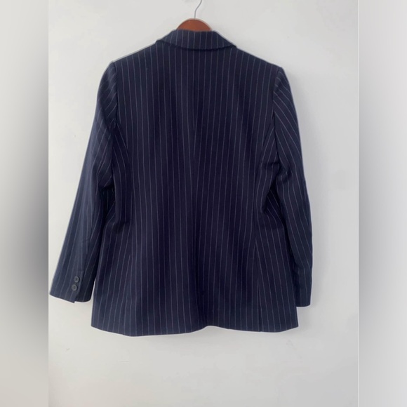 DYNAMITE Pinstripe Blazer - Large - Picture 4 of 7